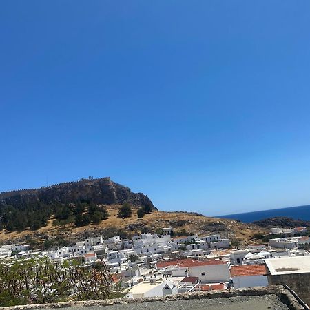 Villa Valasia Lindos With Acropolis View Ngoại thất bức ảnh